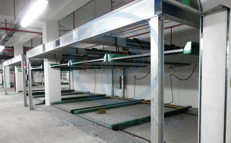 雙層地下機械車位