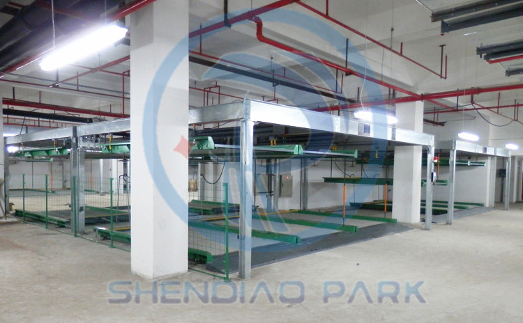 雙層地下立體停車庫 雙層地下立體停車庫